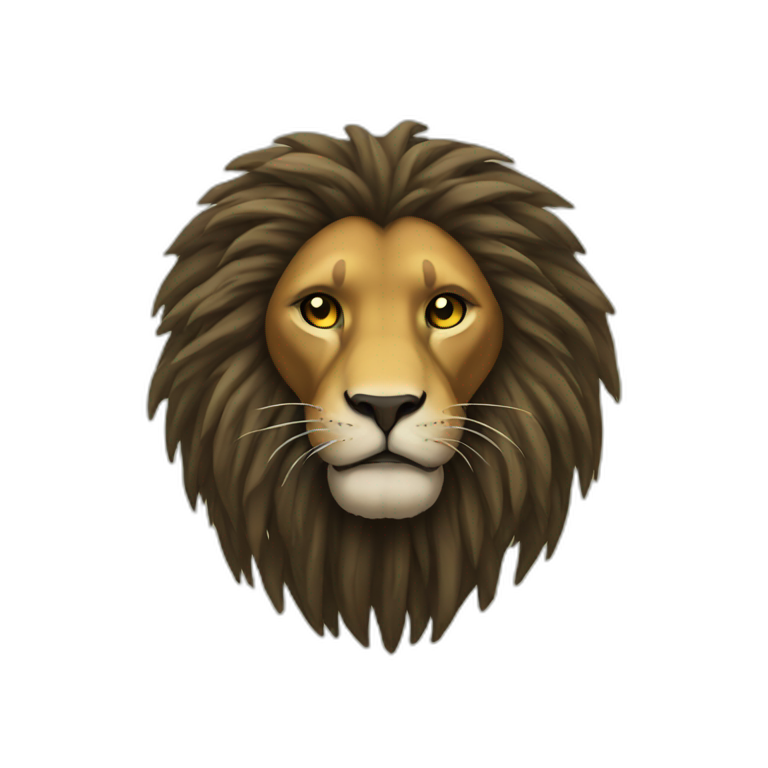 rasta lion emoji