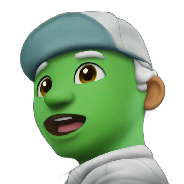 green hat boy meme solo emoji