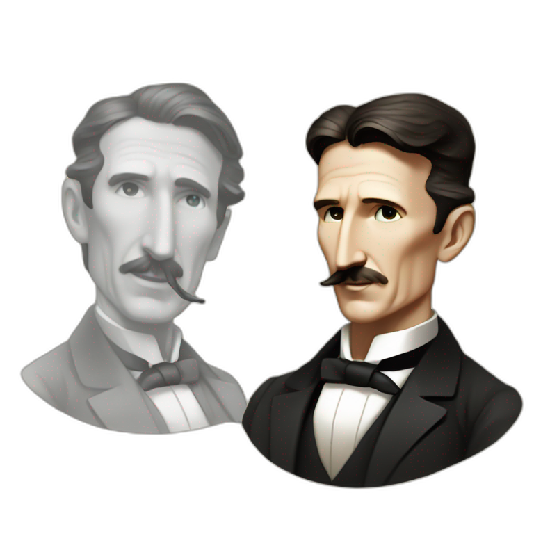 Nikola Tesla likes emoji