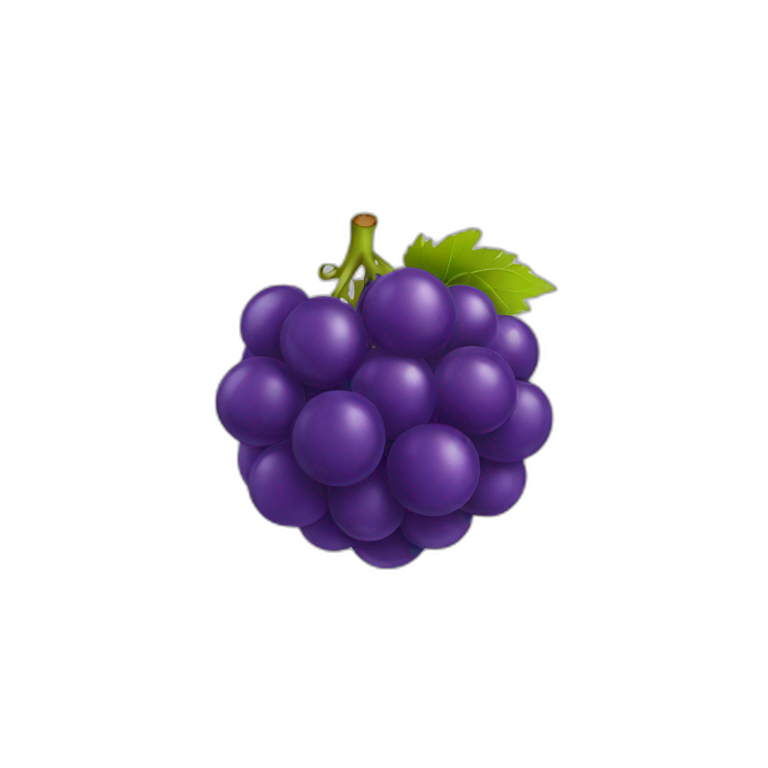 grape sphere emoji