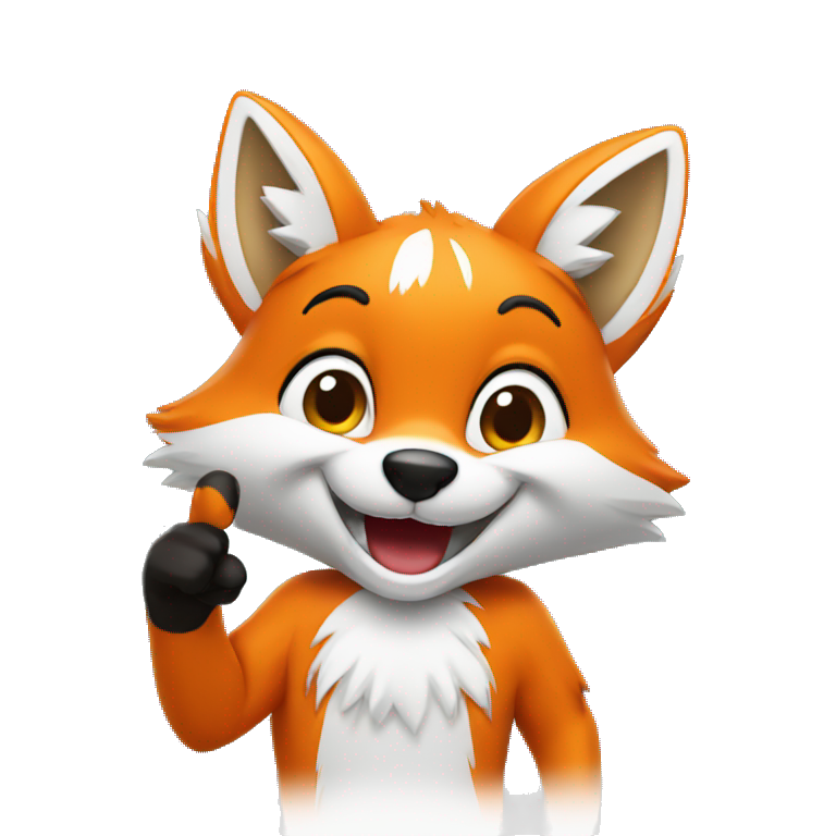 fox hang loose emoji
