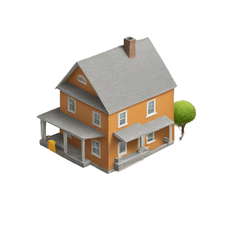 house in construction emoji