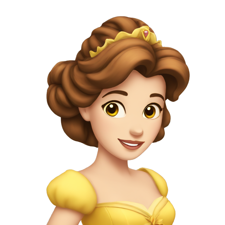 Princess Belle emoji