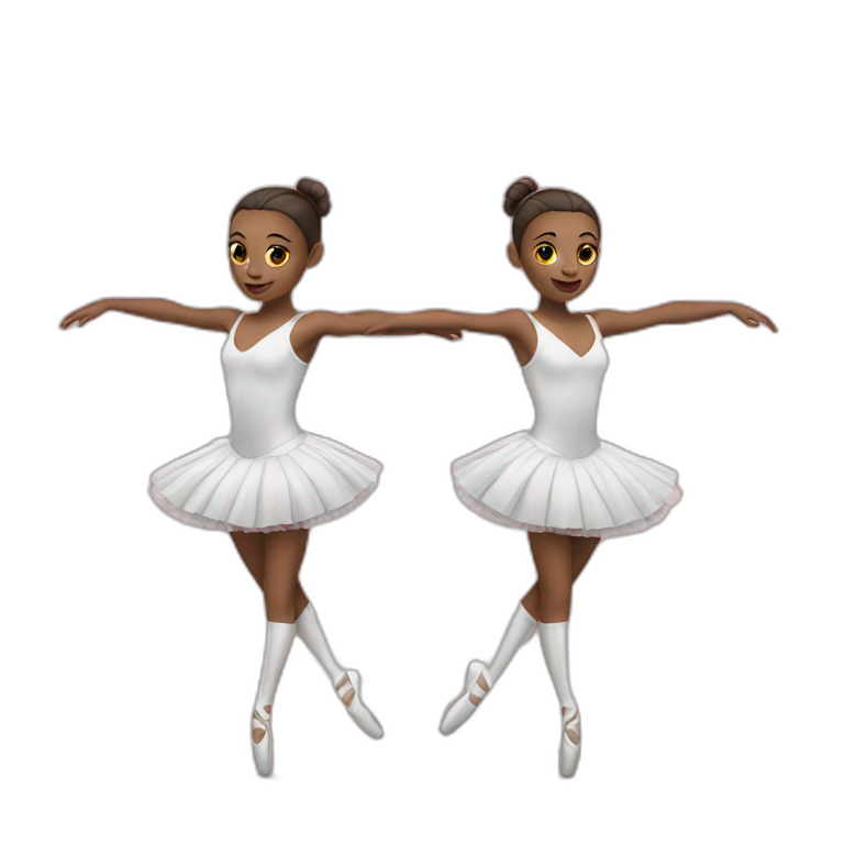 twins ballerinas atomic heart emoji