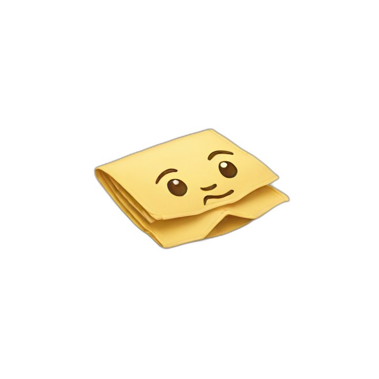 folded emoji