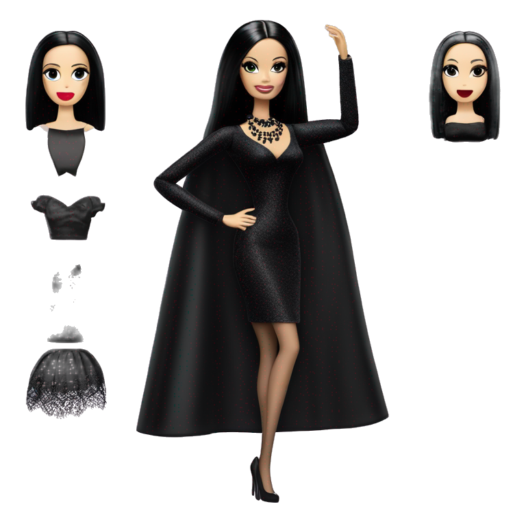 Barbie morticia sales