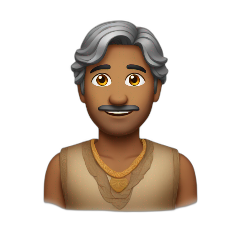 indian man emoji