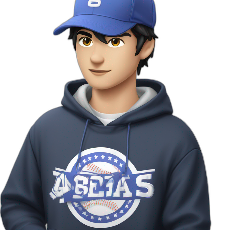 dark-haired boy in hoodie emoji