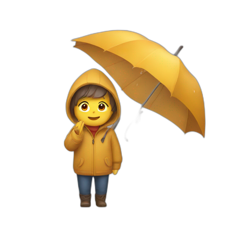 Rainy Autumn emoji