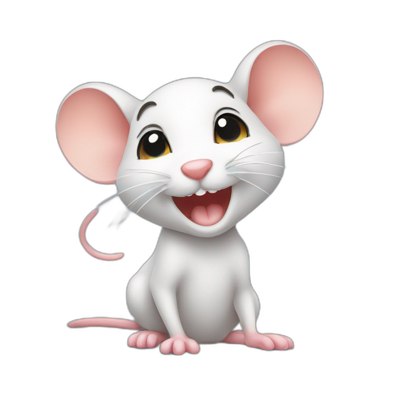 funny cute mouse emoji