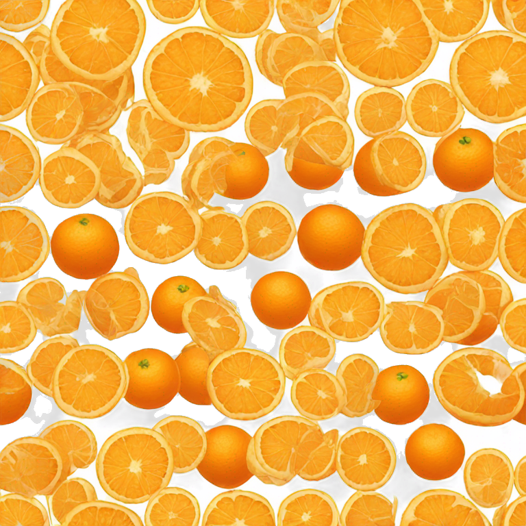 Orange  emoji