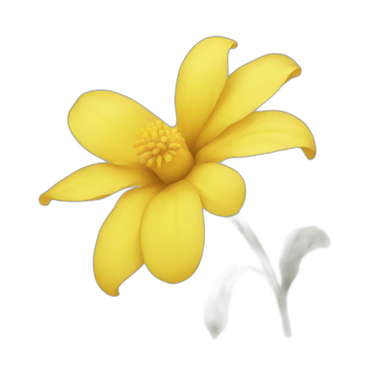yellow flower emoji