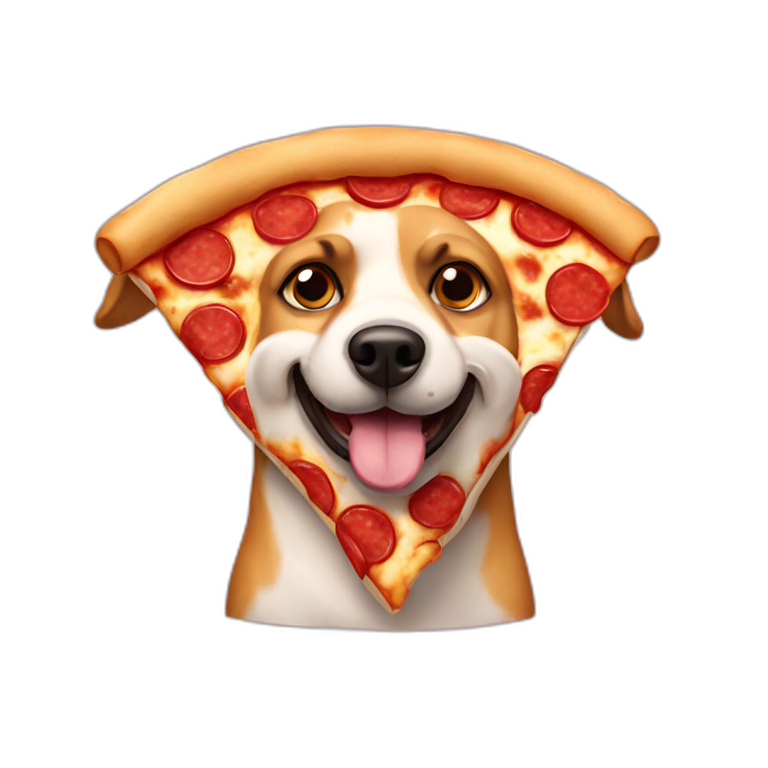 pizza dog emoji