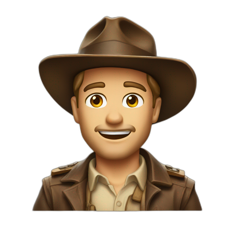 Indiana jones emoji