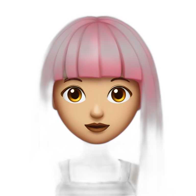 Black pink lisa emoji