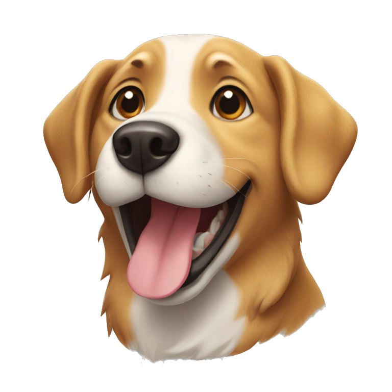 happy dog emoji