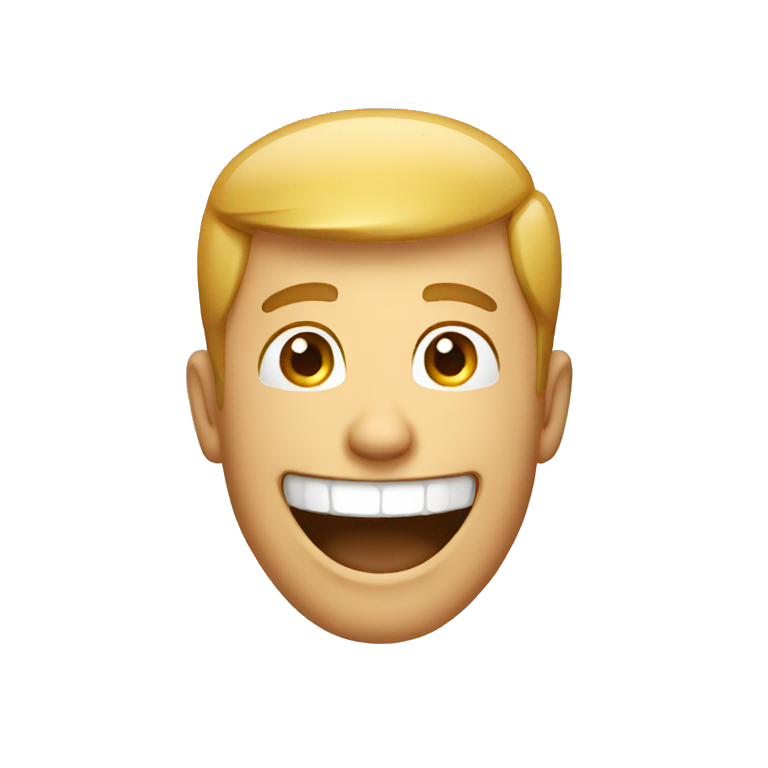 guy laughing  emoji