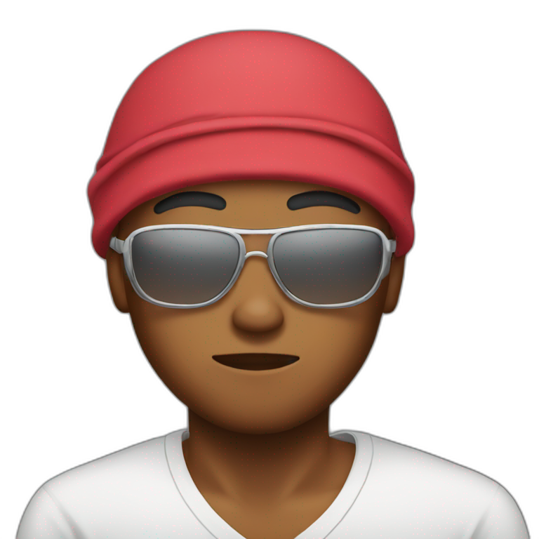 Gangster with durag emoji