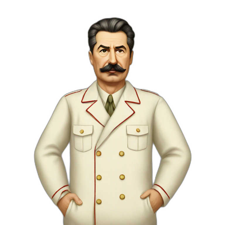 Joseph Stalin in pajamas emoji