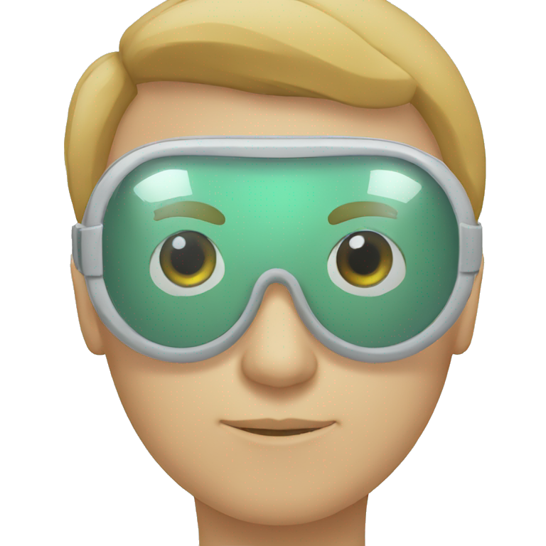 laboratory goggles emoji