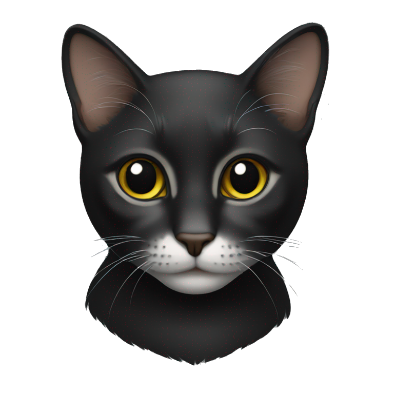 gato negro emoji