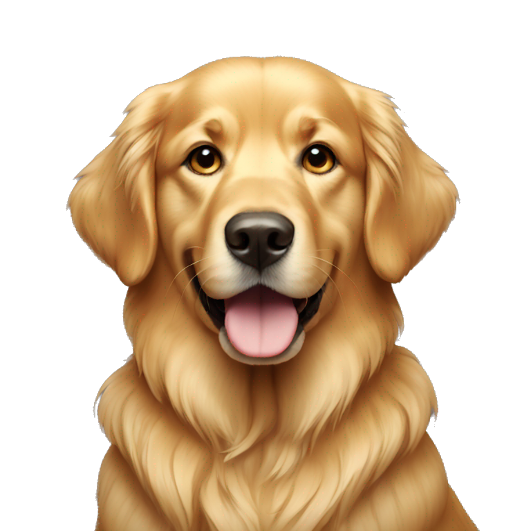 golden retriever emoji