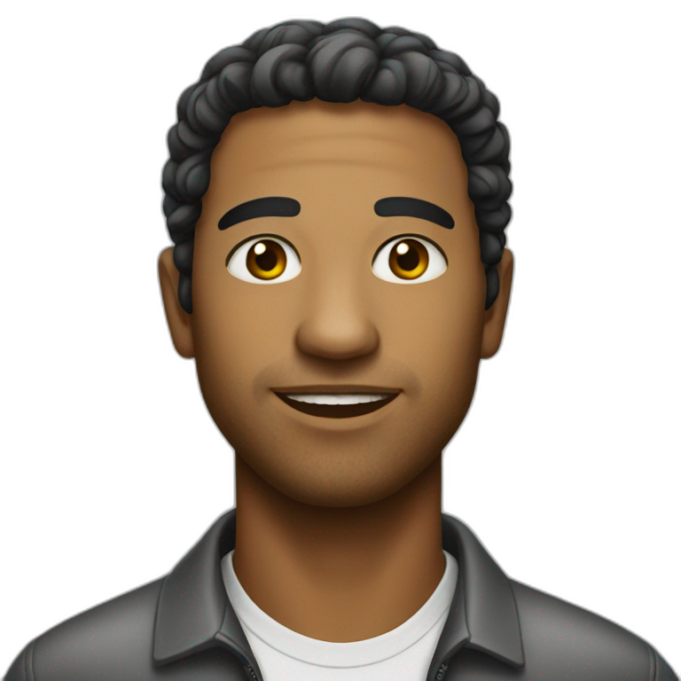 Brazilian man in United States emoji