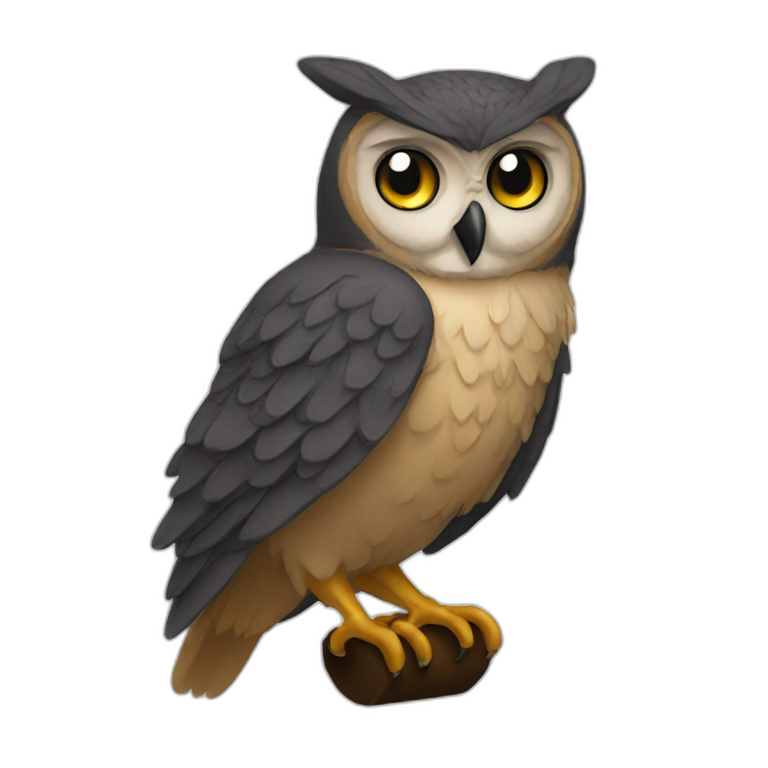 night owl emoji