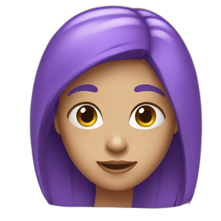 Violet emoji