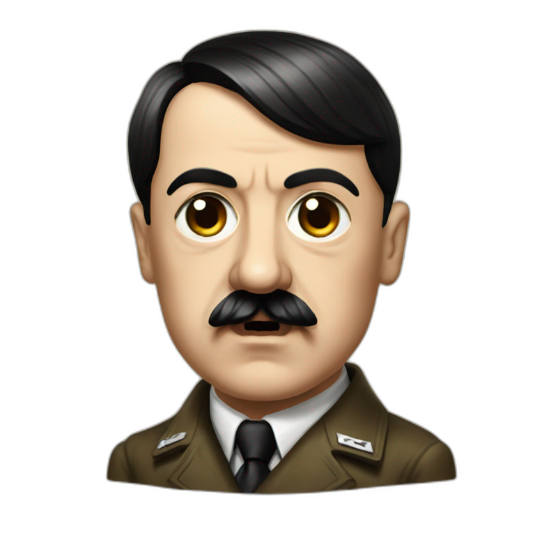Adolf Hitler, an austrian painter emoji