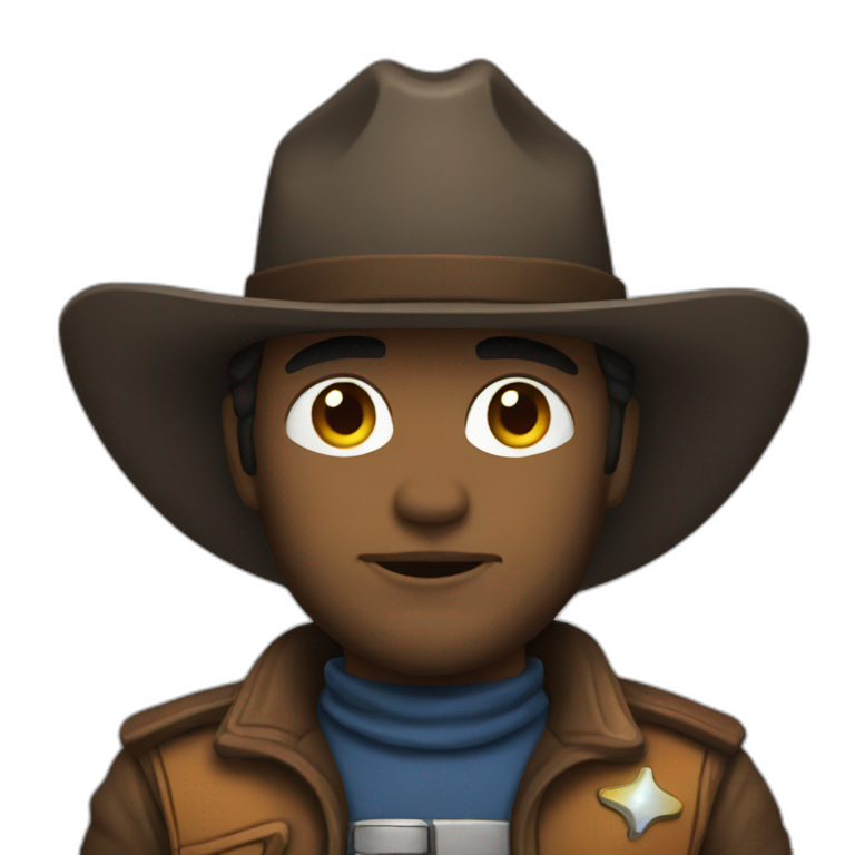 space cowboy emoji
