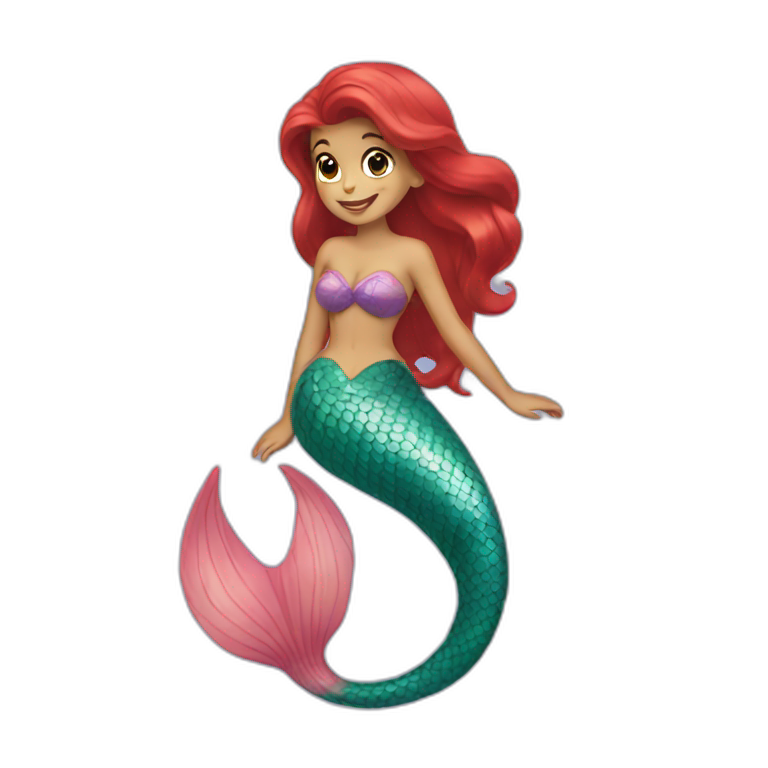Ariel Mermaid emoji