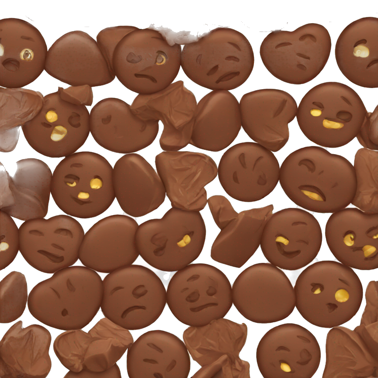 Chocolate  emoji