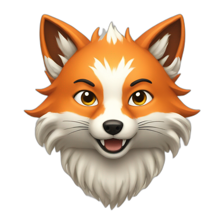 Nine tailed fox emoji