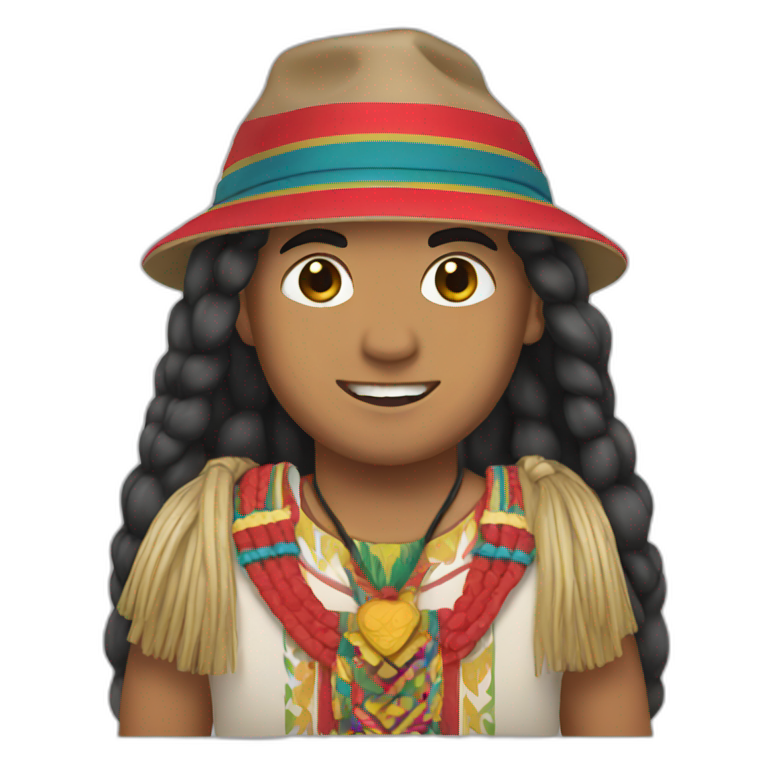 A peruvian emoji