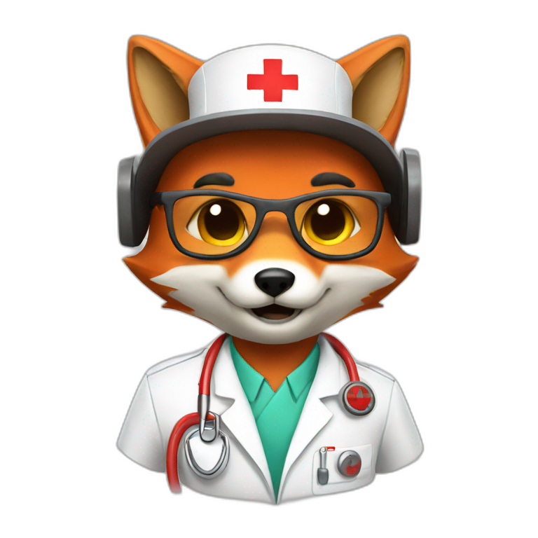 fox medic emoji