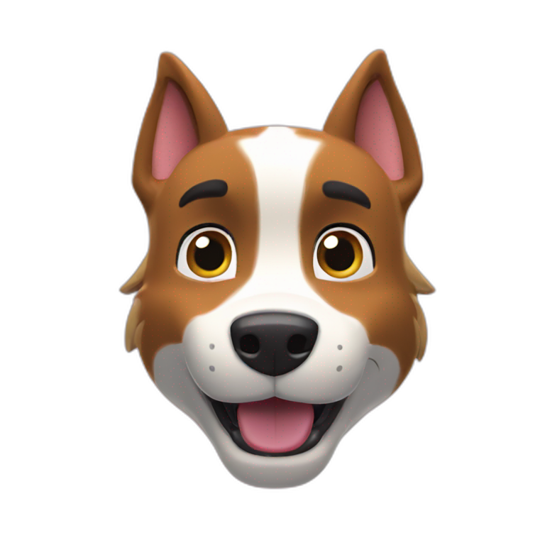 a mighty paw patrol emoji