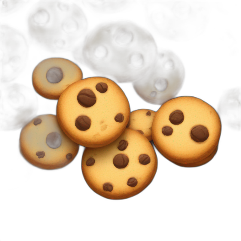 a pile of cookies emoji