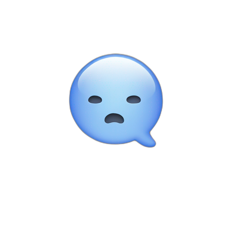 iMessage bubble emoji