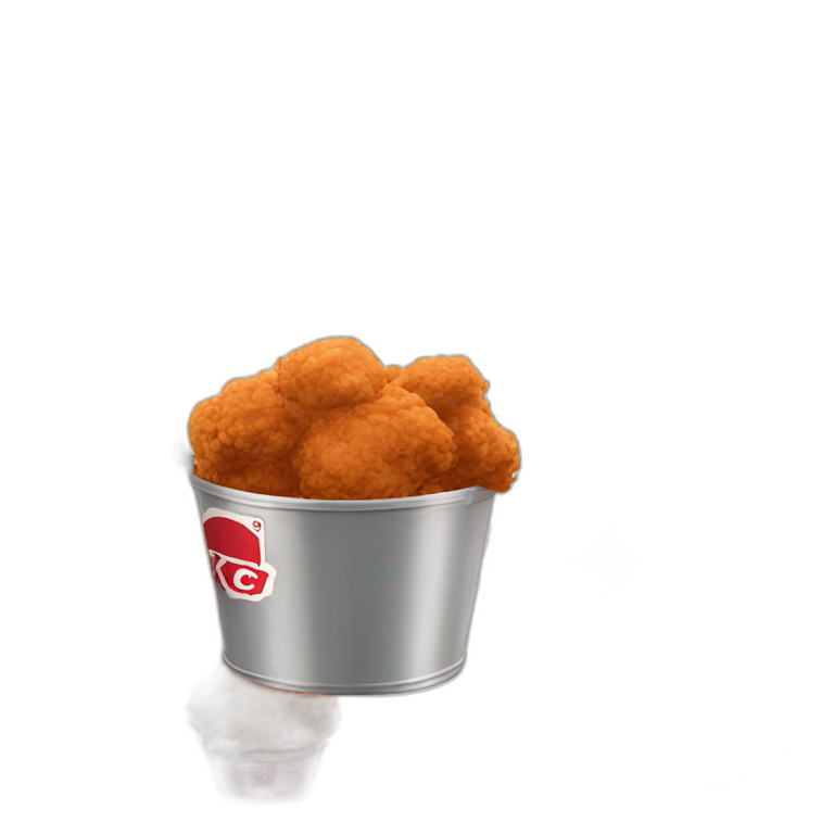 KfC Bucket of fried chicken emoji