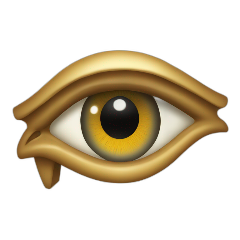 Ancient Egypt eye emoji