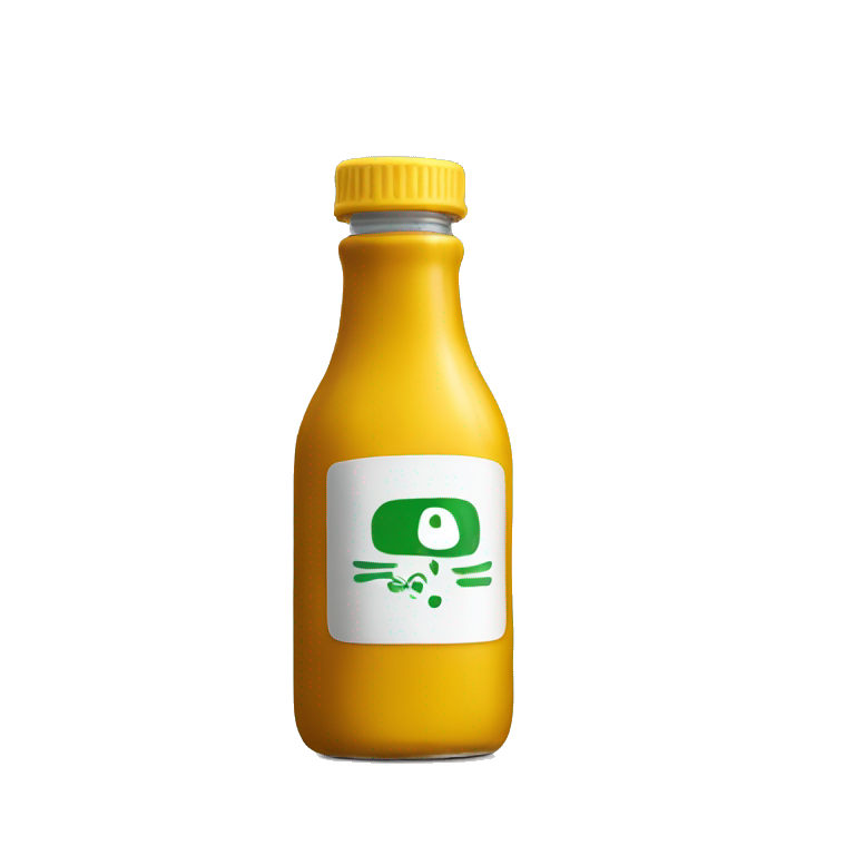 mustard bottle emoji