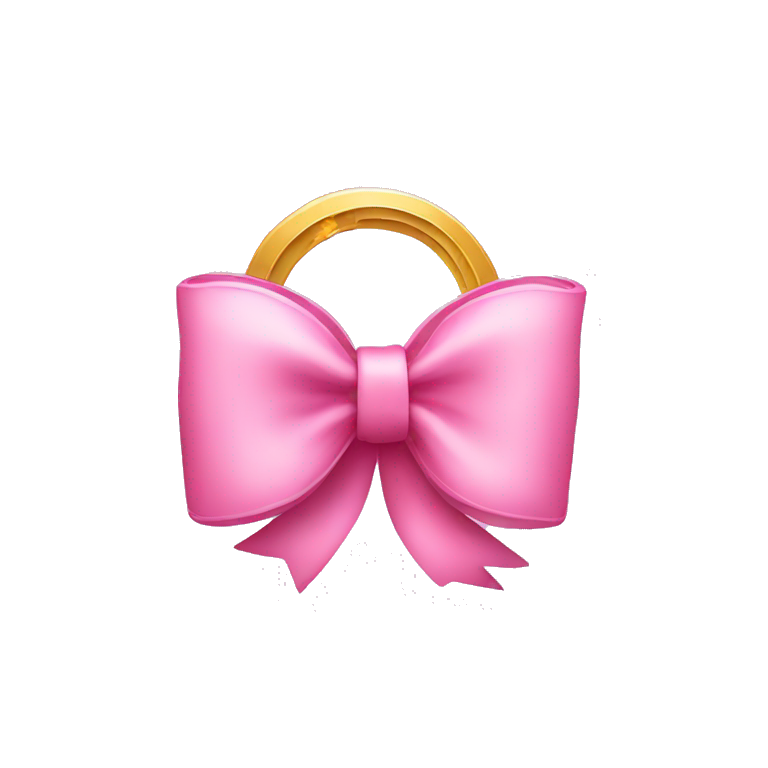 pink bow money and stars emoji