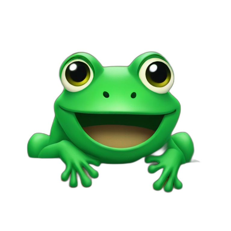 jungle in frog emoji