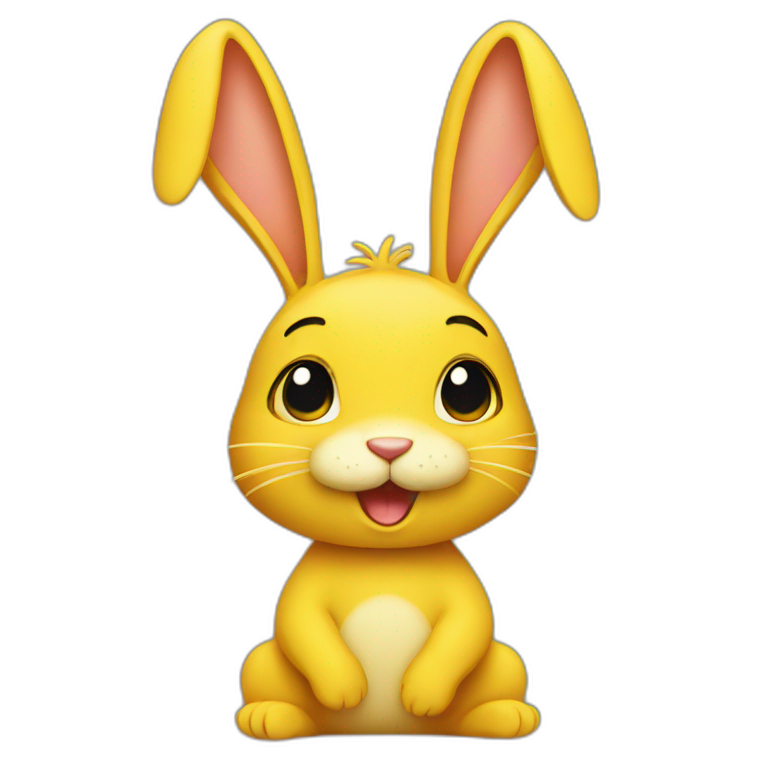 Yellow Rabbit emoji