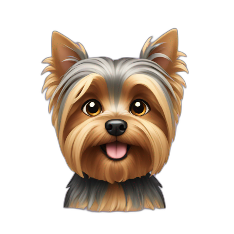 Yorkshire Terrier Dog emoji