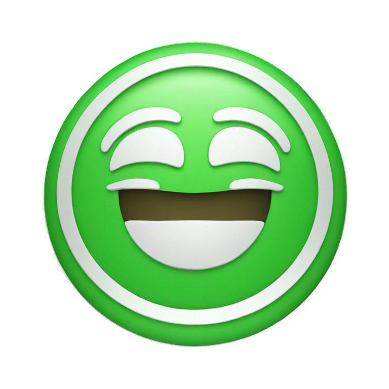 WhatsApp logo emoji