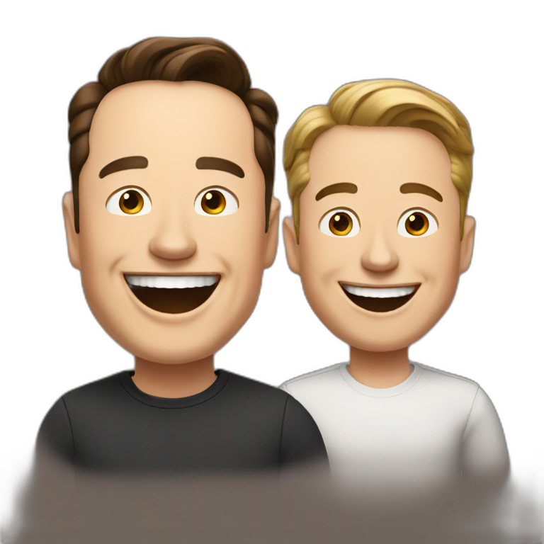 Elon, Musk, laughing emoji