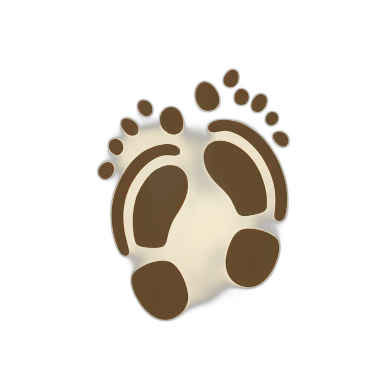 footprint emoji