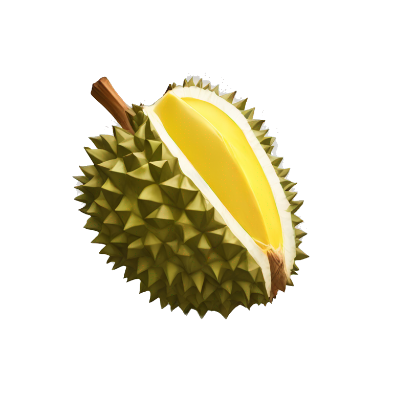 Durian fruit emoji